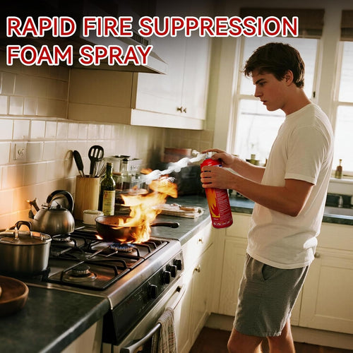 Portable Fire Extinguisher with Mount For Office, Shop, Home, Kitchen, Car.